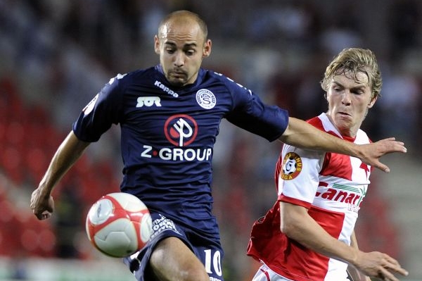 Momentka z utkání Slavia vs. Slovácko. Momentka z utkání Slavia vs. Slovácko.