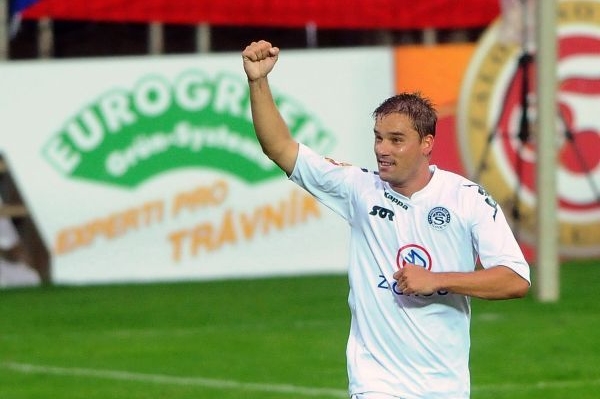 Petr Švancara v zápase s Bohemians Praha. Petr Švancara v zápase s Bohemians Praha.