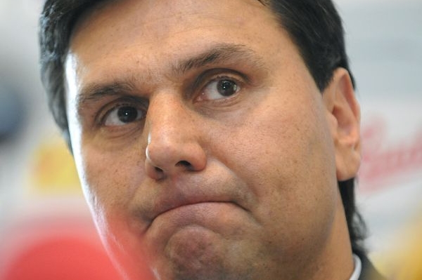 Vladimír Růžička, trenér hokejové reprezentace.