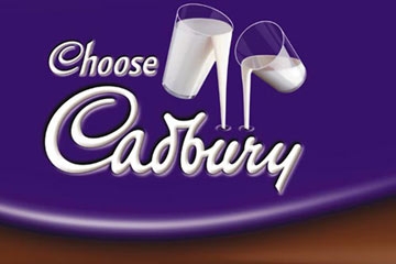 Výrobek britské firmy Cadbury.