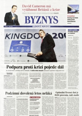 Lidové noviny dnes poprvé vyšly v nové úpravě.