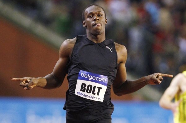Fenomenální sprinter Usain Bolt.