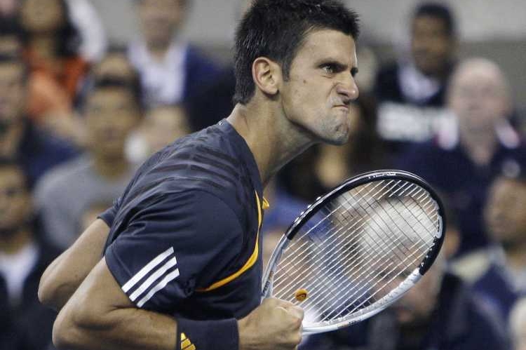 Srbský tenista Novak Djokovič.