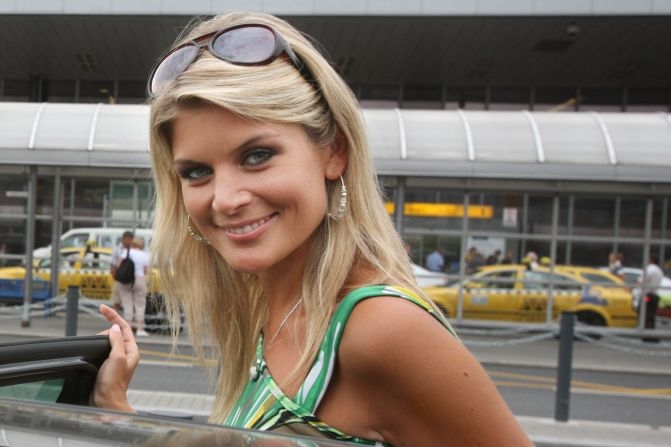 Česká Miss 2009 Iveta Lutovská.