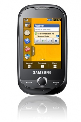 Samsung Corby (S3650), levn&yacute; telefon pro mlad&eacute;.