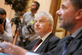 Strůjci ústavní krize: Melčák a Kalvoda.