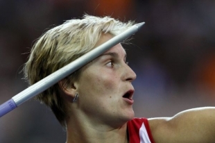 Barbora &Scaron;pot&aacute;kov&aacute;, stř&iacute;brn&aacute; medailistka z MS v Berl&iacute;ně.