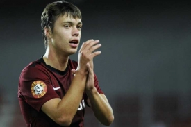 Václav Kadlec, útočník fotbalistů Sparty. Václav Kadlec, útočník fotbalistů Sparty.