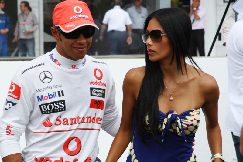 Lewis Hamilton s přítelkyní Nicole tvořili hvězdný pár.
