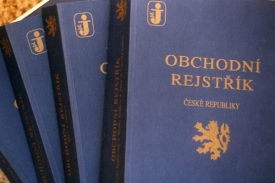 Obchodn&iacute; rejstř&iacute;k. Ilustračn&iacute; foto.