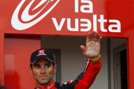 Vedouc&iacute; jezdec Vuelty &Scaron;paněl Valverde