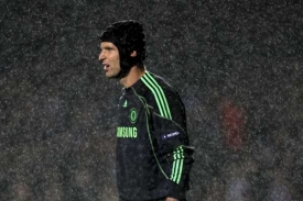 Petr Čech vychytal čist&eacute; konto v Lize mistrů.