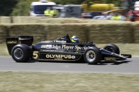 Monopost slavn&eacute; st&aacute;je Lotus z roku 1978.