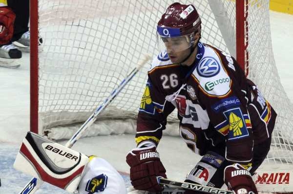 Martin Ručinský v utkání proti Slavii.