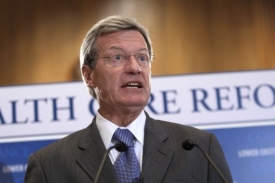 Předseda finančn&iacute;ho v&yacute;boru Sen&aacute;tu Max Baucus.