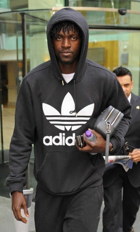 Emanuel Adebayor, fotbalista Manchesteru City.