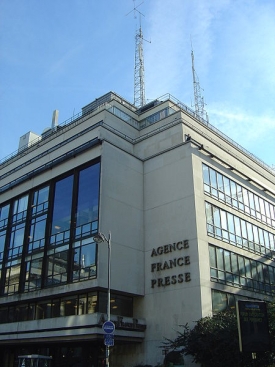 Pařížské sídlo agentury AFP.