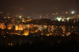 Jablonec nad Nisou se ponořil do tmy.