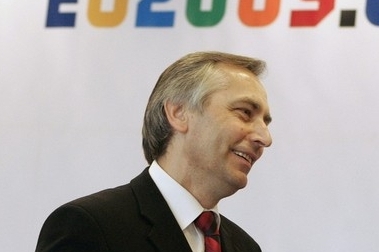 Komisař Fígeľ s českým ministrem zahraničí Janem Kohoutem.