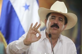 Svržený honduraský prezident Zelaya.