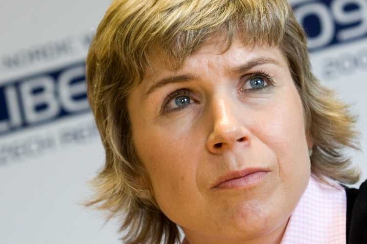 Kateřina Neumannová, prezidentka organizátorů MS Liberec 2009.