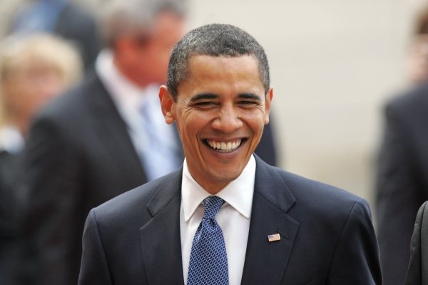 Barack Obama byl hostem populární talk show D. Lattermana.