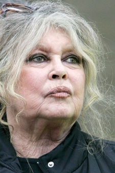 Briggite Bardot jako bojovnice za pr&aacute;va zv&iacute;řat ve st&aacute;ř&iacute;.
