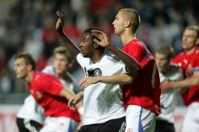 Richard Sukuta-Pasu při loňsk&eacute;m Euru 19 v Česku.