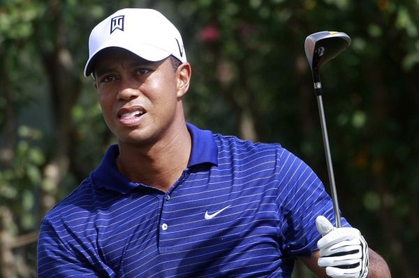 Golfista Tiger Woods je v Atlantě zatím druhý.