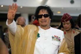 Libyjsk&yacute; vůdce Kadd&aacute;f&iacute;. Teď už ve Venezuele.