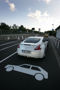 Pro Nissan 370Z je Ring to pravé místo na předvedení schopností.