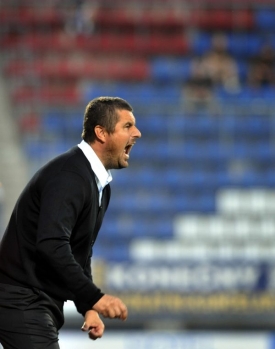 Kouč olomouckých fotbalistů Zdeněk Psotka dostal důvěru pokračovat.