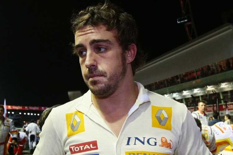Španělský pilot formule 1 Fernando Alonso.