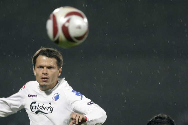Libor Sionko (vlevo), záložník FC Kodaň, soupeře Sparty. Libor Sionko (vlevo), záložník FC Kodaň, soupeře Sparty.