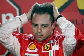 Brazilský pilot stáje Ferrari Felipe Massa.