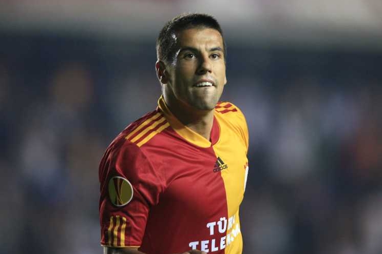 Milan Baroš, fotbalový útočník Galatasaraye Istanbul. Milan Baroš, fotbalový útočník Galatasaraye Istanbul.