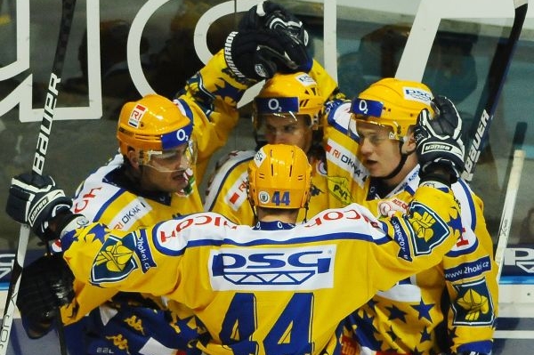 Hokejisté Zlína porazili doma České Budějovice 5:2.