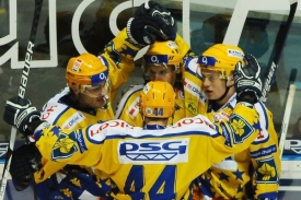 Hokejisté Zlína porazili doma České Budějovice 5:2.