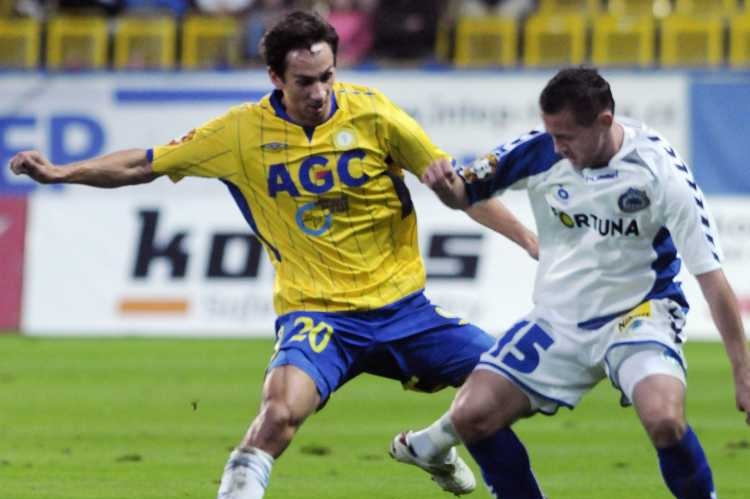 Momentka z utkání Teplice - Liberec. Momentka z utkání Teplice - Liberec.