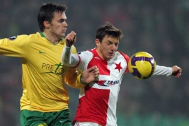Milan Ivana (vpravo) je&scaron;tě ve sl&aacute;vistick&eacute;m dresu.