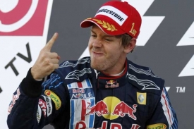 Sebastian Vettel ze stáje Red Bull, vítěz Velké ceny Japonska.