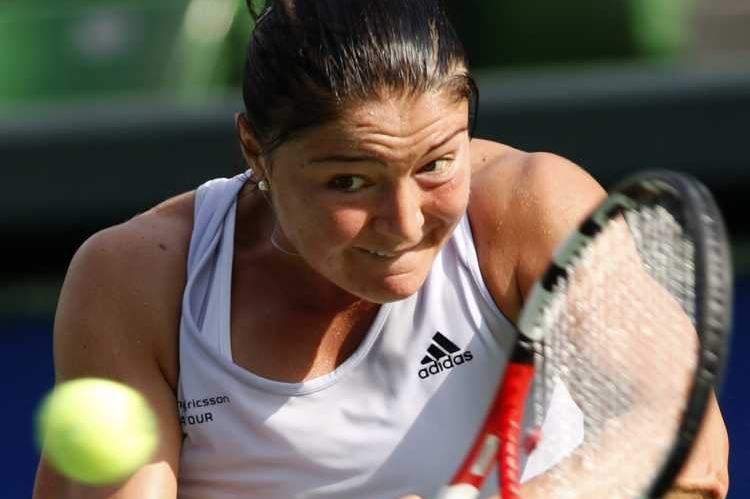 Ruská tenistka Dinara Safinová. Ruská tenistka Dinara Safinová.