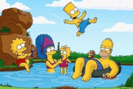 Simpsonovi budou ve Velk&eacute; Brit&aacute;nii propagovat zdravou stravu a pohyb.