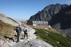 Slovensko a Vysok&eacute; Tatry. Zbojnick&aacute; chata.