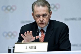 Jacques Rogge, staronov&yacute; &scaron;&eacute;f Mezin&aacute;rodn&iacute;ho olympijsk&eacute;ho v&yacute;boru.