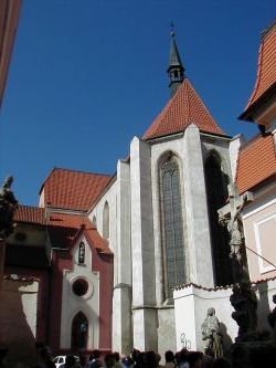 Dominik&aacute;nsk&yacute; kl&aacute;&scaron;ter v Česk&yacute;ch Budějovic&iacute;ch.