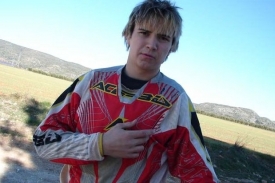 Motokrosař Michael &Scaron;paček.