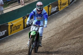 Motokrosař Michael &Scaron;paček.