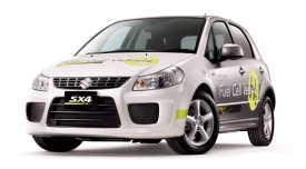 Prototypy vod&iacute;kem poh&aacute;něn&yacute;ch Suzuki SX4 již br&aacute;zd&iacute; japonsk&eacute; silnice.