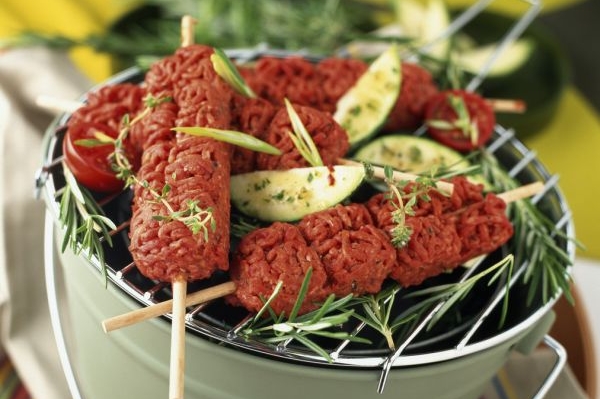 Orientální kuchyně a kebab. Ilustrační foto. Orientální kuchyně a kebab. Ilustrační foto.